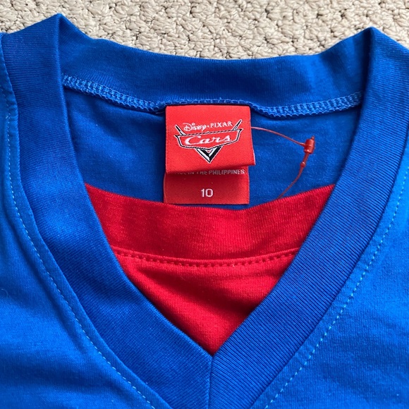 Boys size 10 movie “CARS” T shirt - Picture 3 of 8